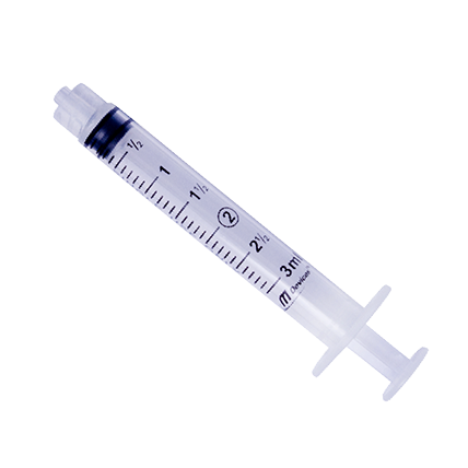 SYRINGE 3mL LUER LOCK - Flavour Chasers