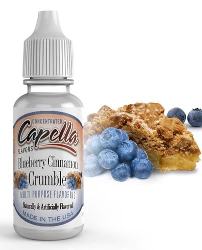 Capella Blueberry Cinnamon
  Crumble - Flavour Chasers