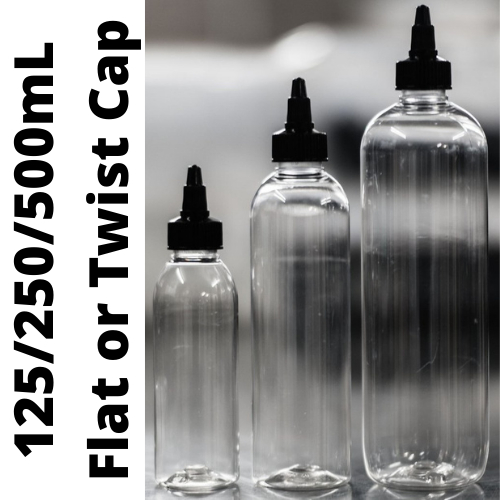 Boston PET Bottles with Flat or Twist Cap |  | Flavour Chasers