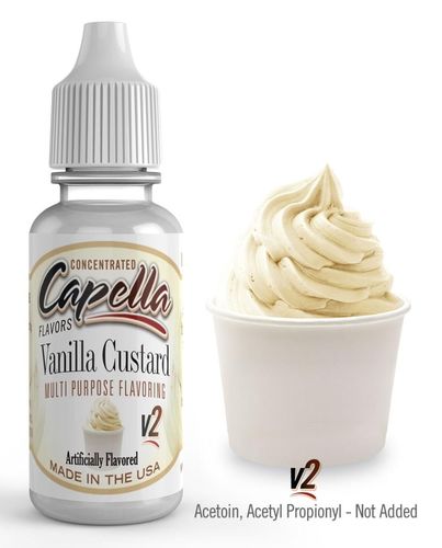 Capella Vanilla Custard V2 - Flavour Chasers